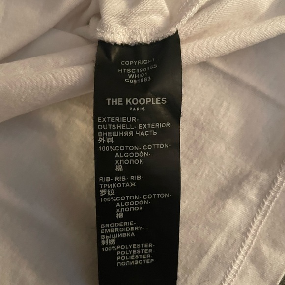 The Kooples Embroidered Skull Shirt - Picture 3 of 4